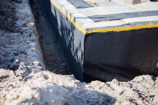 Residential Waterproofing installation at a Adrian, MI home by SJ Waterproofing Pros